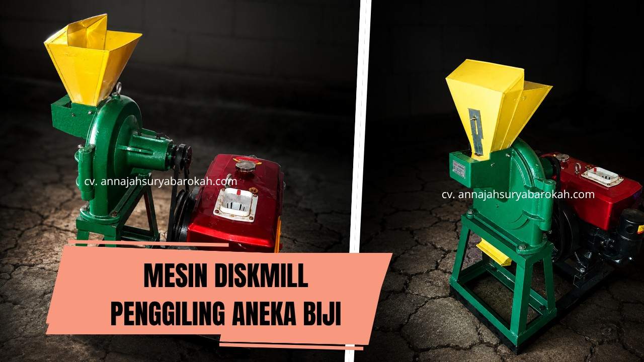 Mesin Disk Mill: Solusi Efisien Penggiling Aneka Biji & Bahan Kering Usaha Anda